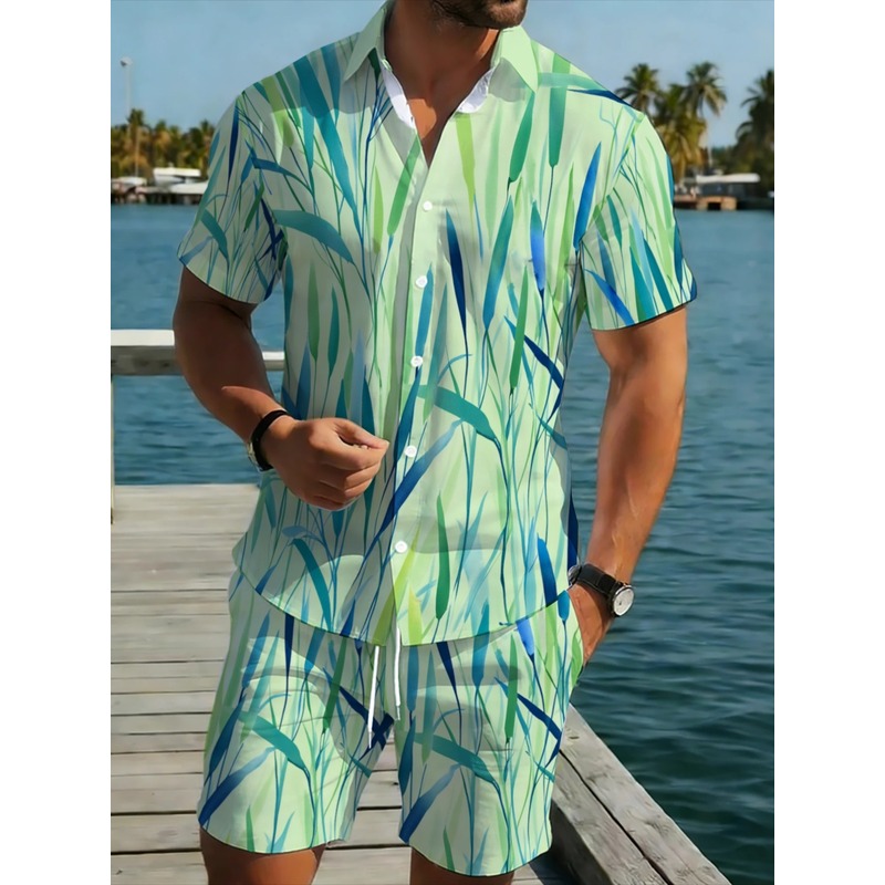 Event & Party Supply - Ensemble deux pièces pour homme, chemise
