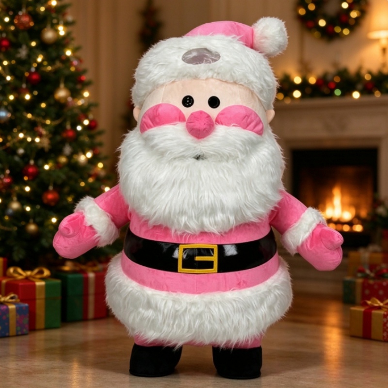 Event & Party Supply Photos - Costume de mascotte gonflable Père Noël