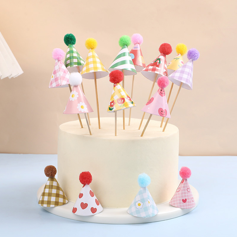 Party Hat Cone - 30 pièces de mini chapeaux de