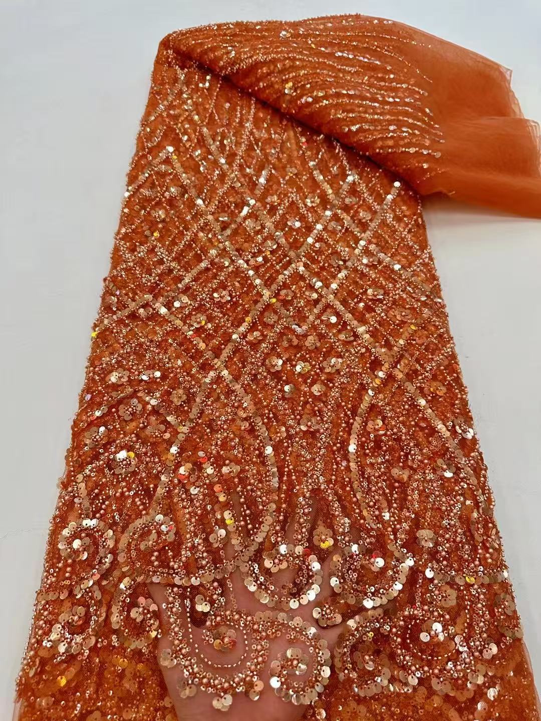 Glitter Tablecloth - 1 yard de tissu africain pour