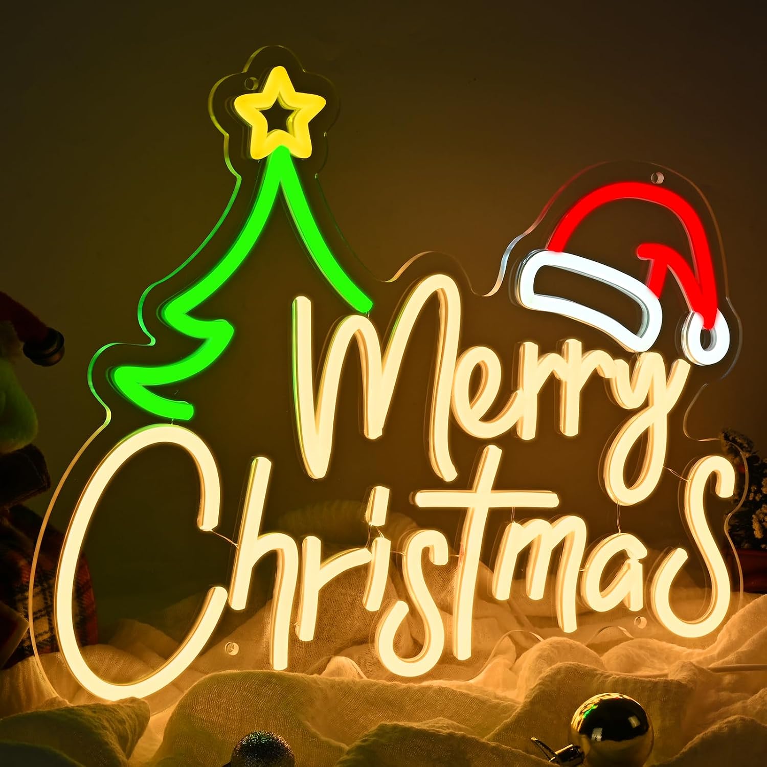Enseigne néon « Joyeux Noël », - Neon Sign Party avis et prix