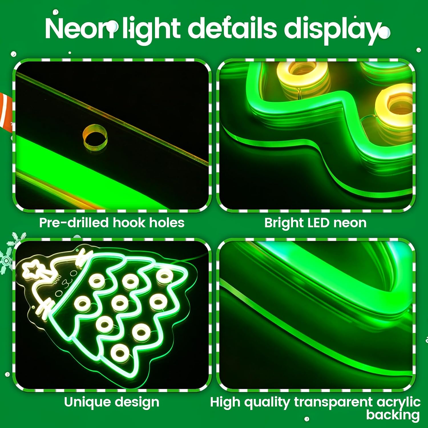 Enseigne néon LED pour sapin d - Neon Sign Party avis et prix