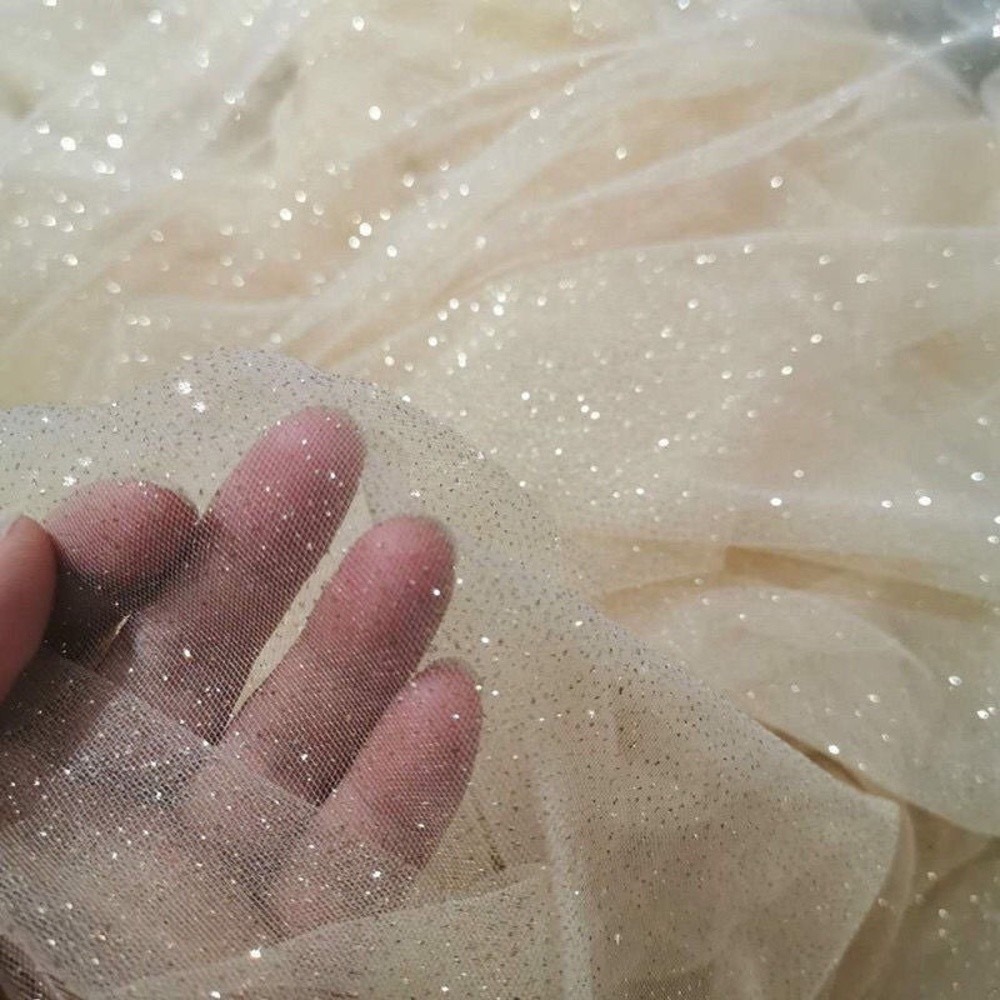 Nouveau tissu en maille scinti - Glitter Tablecloth avis et prix