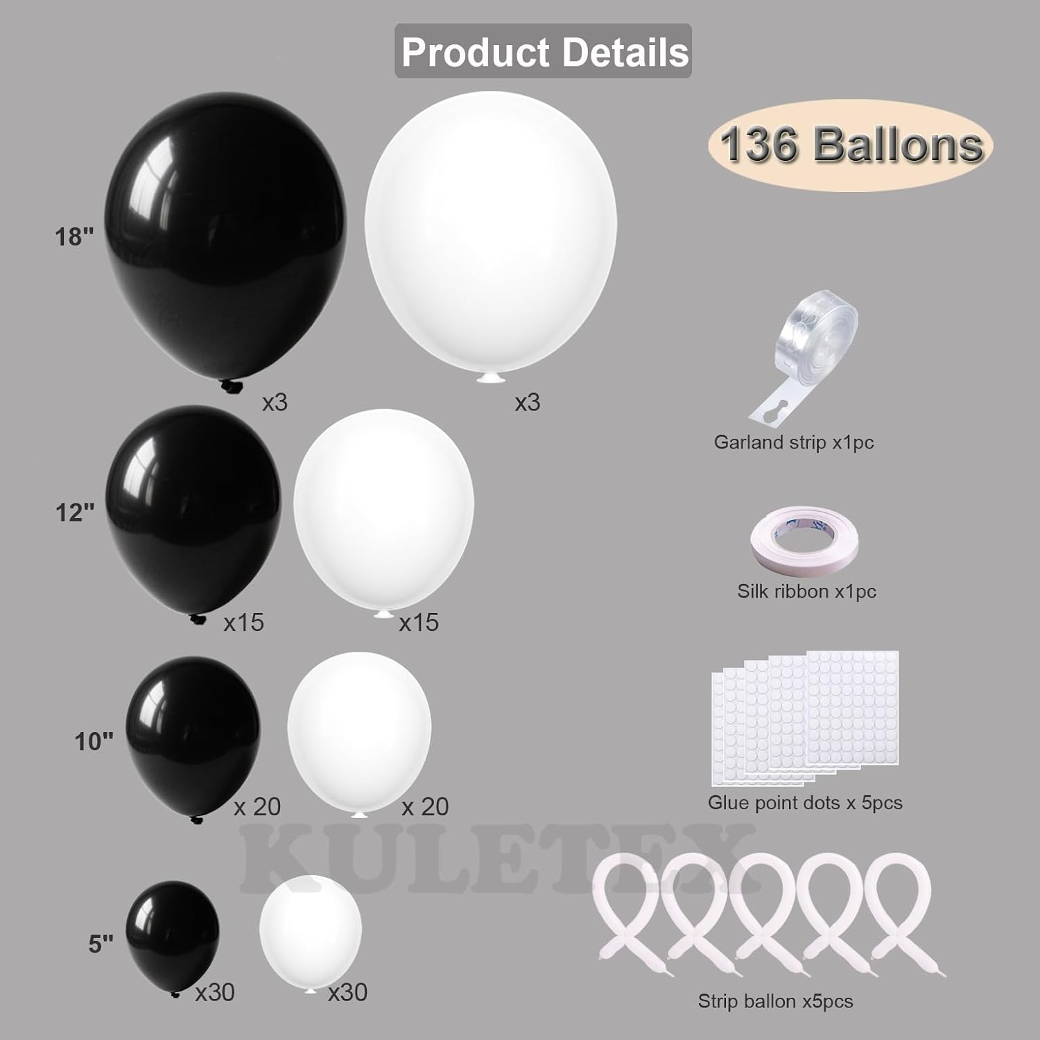 Kit d'arche de ballons en late - Event Launch Party avis et prix