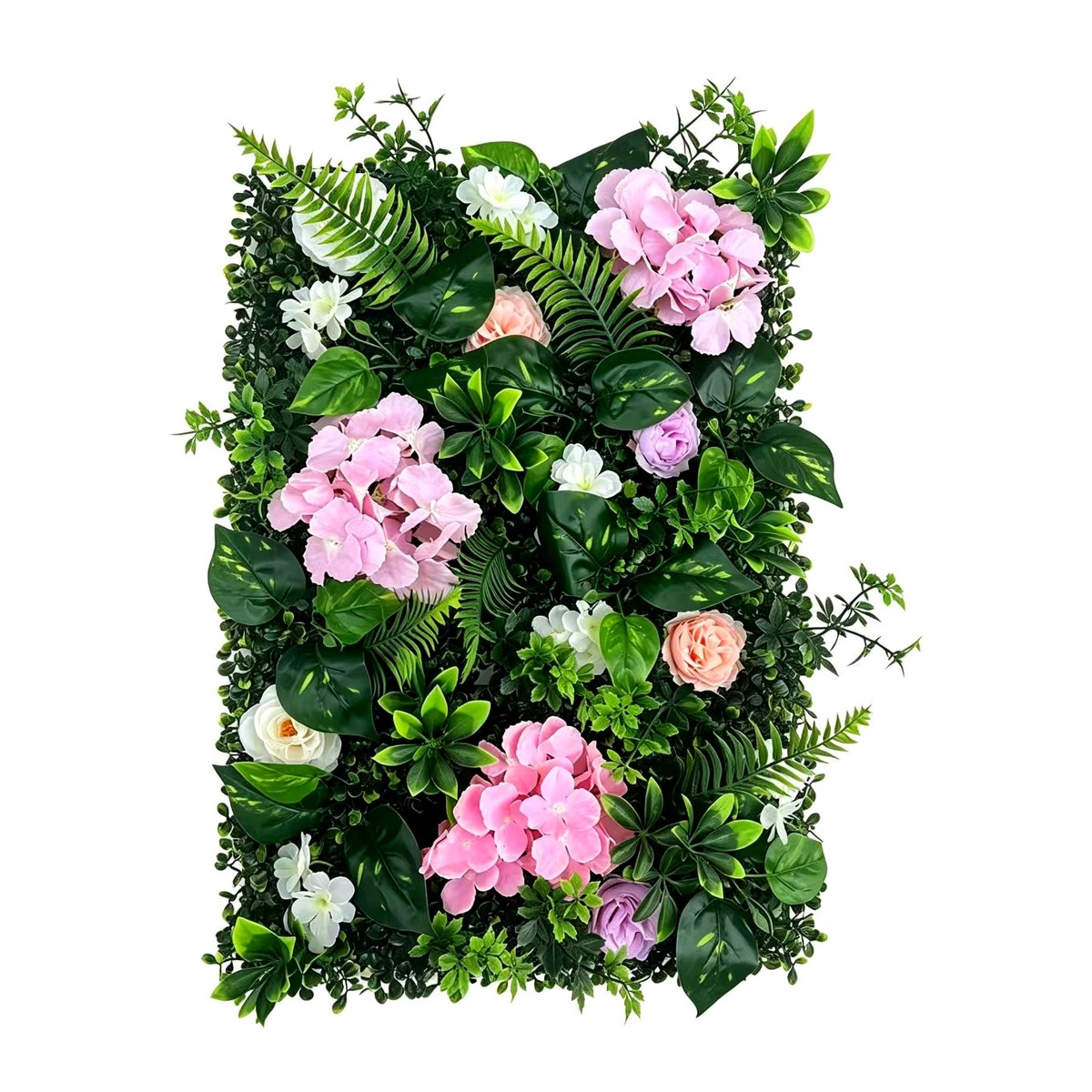 Panneau mural de fleurs artifi - Flower Wall Panel avis et prix