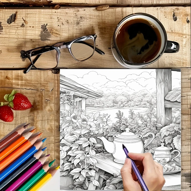 Livre de coloriage Tea In The  - Supply Event avis et prix