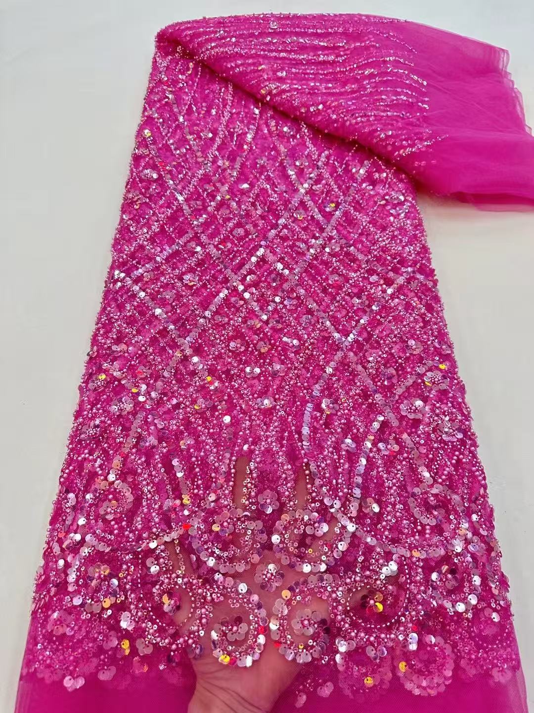1 yard de tissu africain pour  - Glitter Tablecloth avis et prix